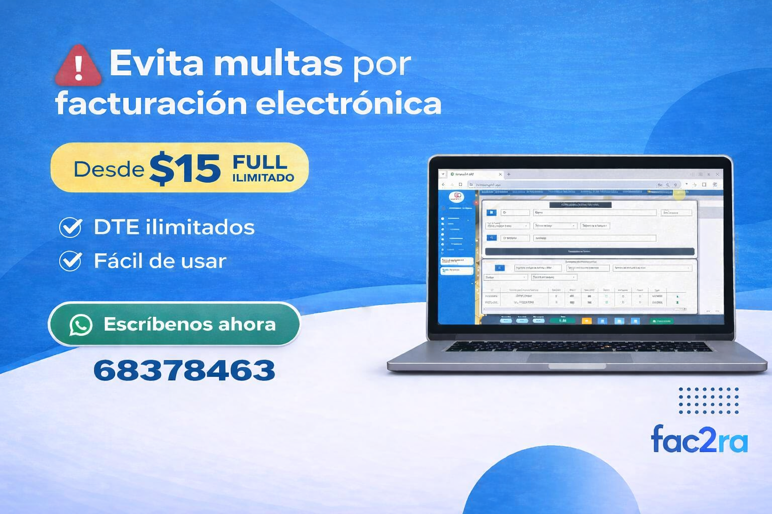 Plataforma Fac2ra DTE